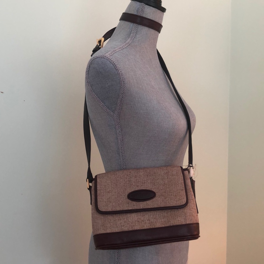 Vintage Oroton Sydney Canvas Crossbody Bag